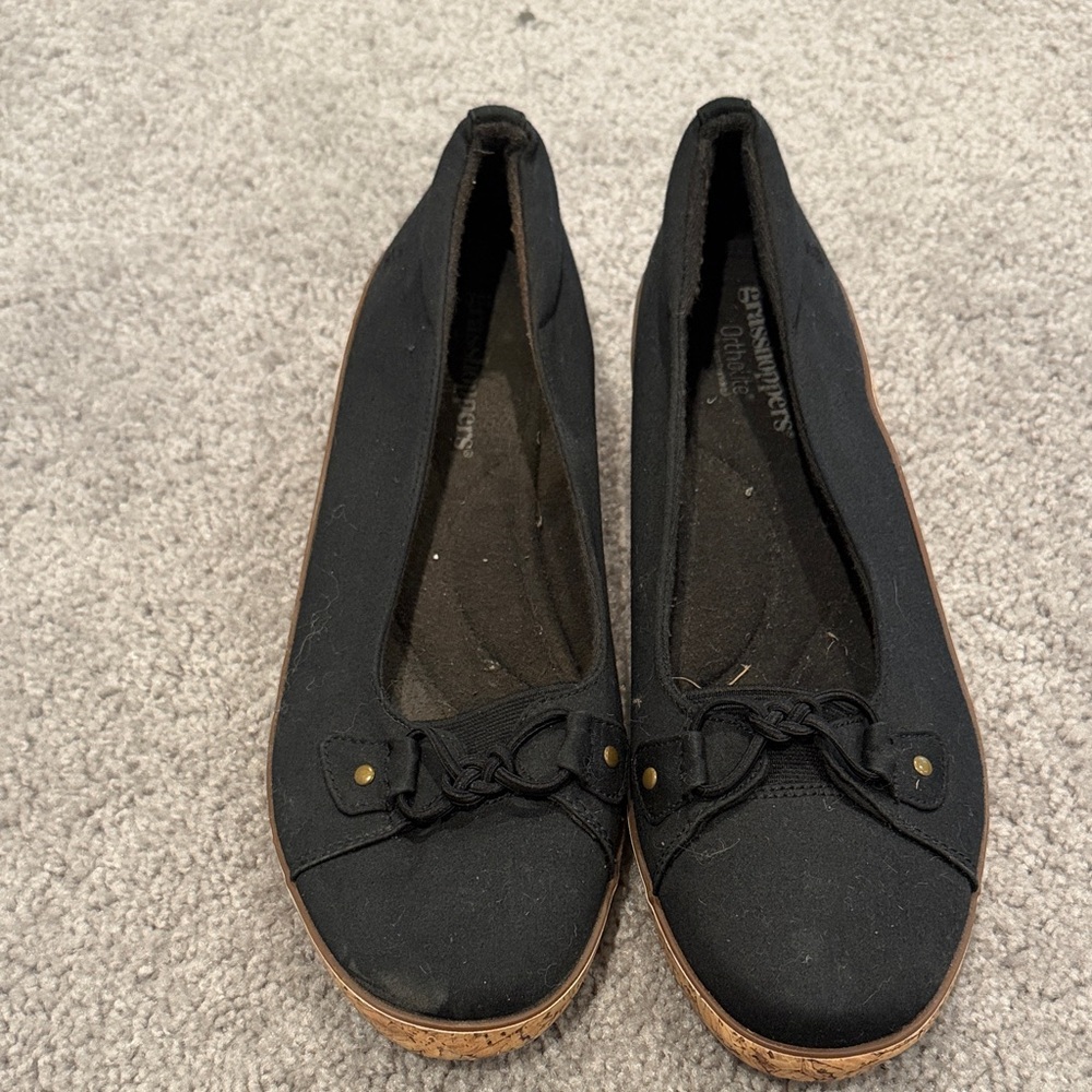 Grasshoppers Black Women's Loafers